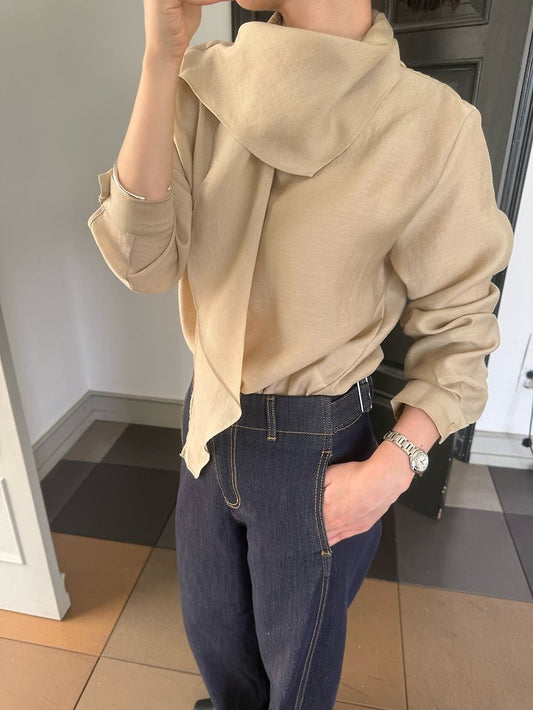 Tab Wide-Leg Denim