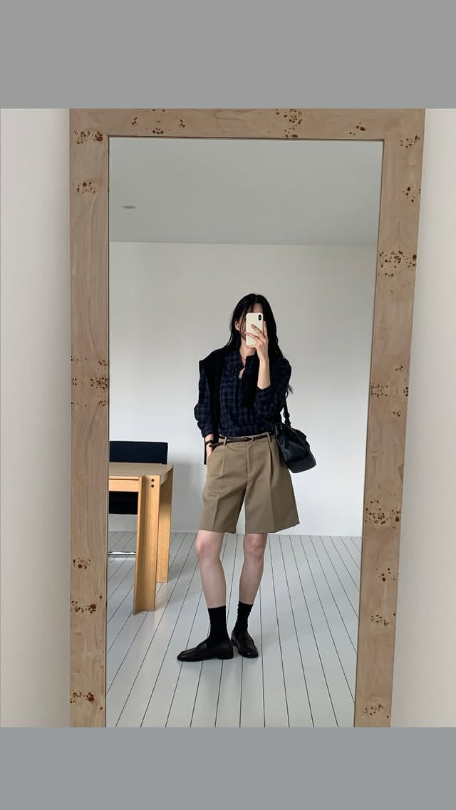 Anyu checkered shirt