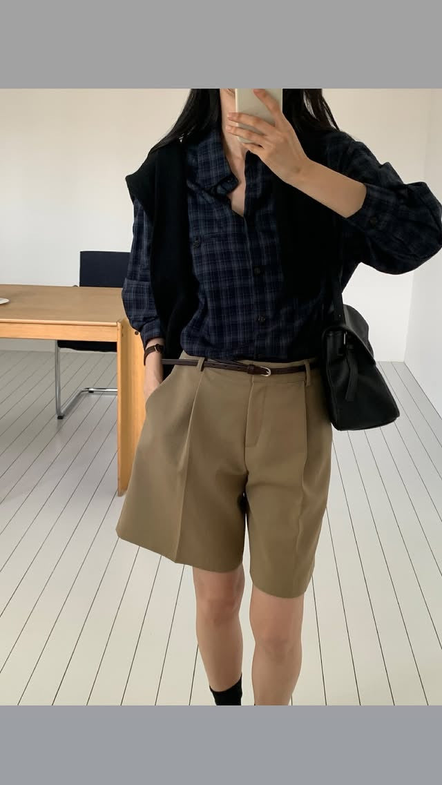 Anyu checkered shirt