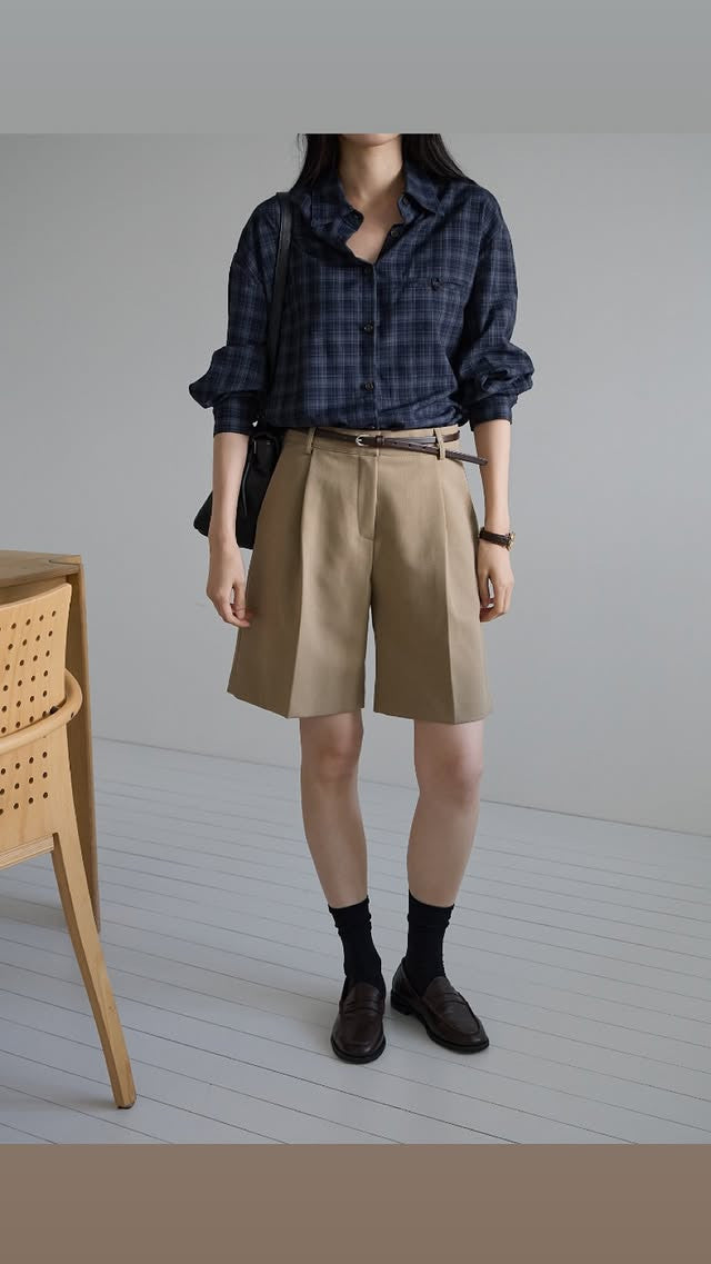 Anyu checkered shirt