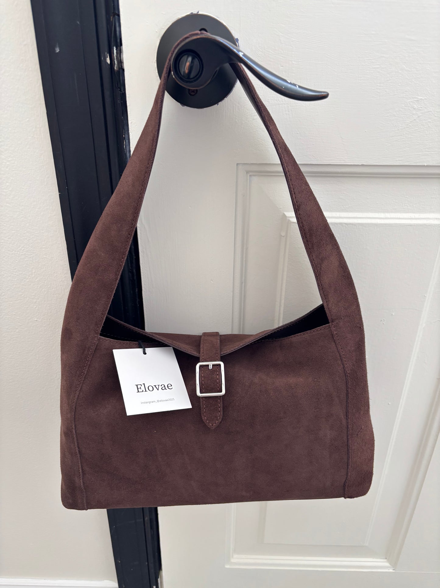 Suede bag
