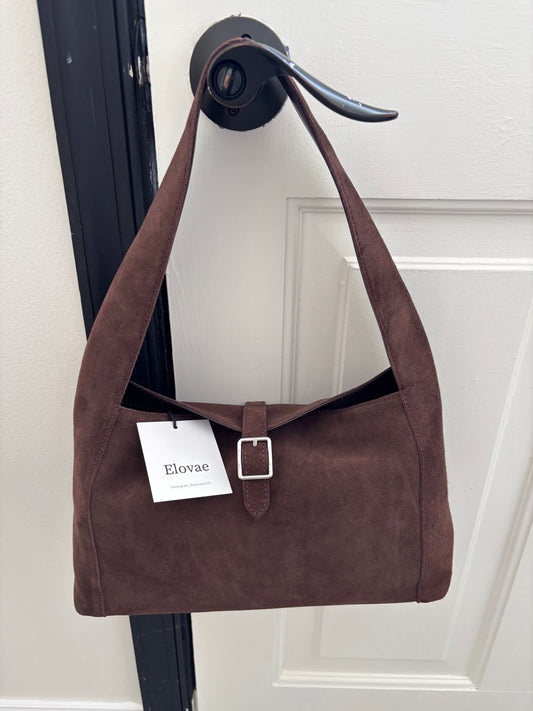 Suede bag